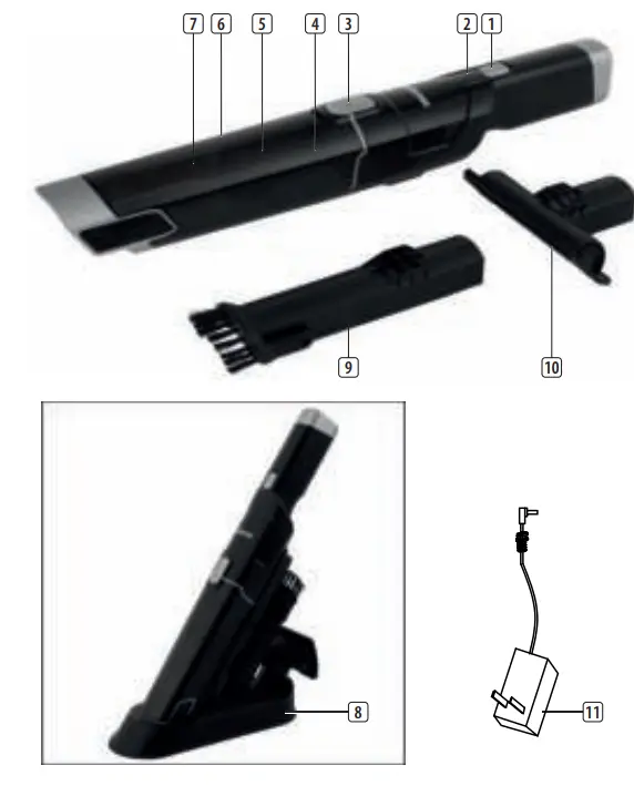 TRISTAR-KR-3150-Handheld-Battery-Vacuum-Cleaner-Bagless-1
