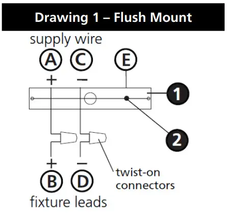 HINKLEY 52112 Brushed Nickel Bath Light Wall Light - Flush Mount
