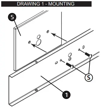 HINKLEY 52112 Brushed Nickel Bath Light Wall Light - MOUNTING 2