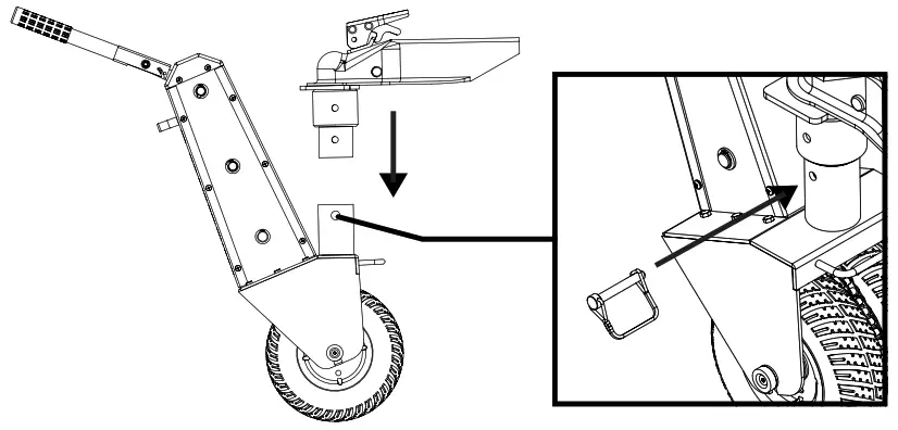 TRAILER VALET XL Dolly 10000 Lbs - STEP 4