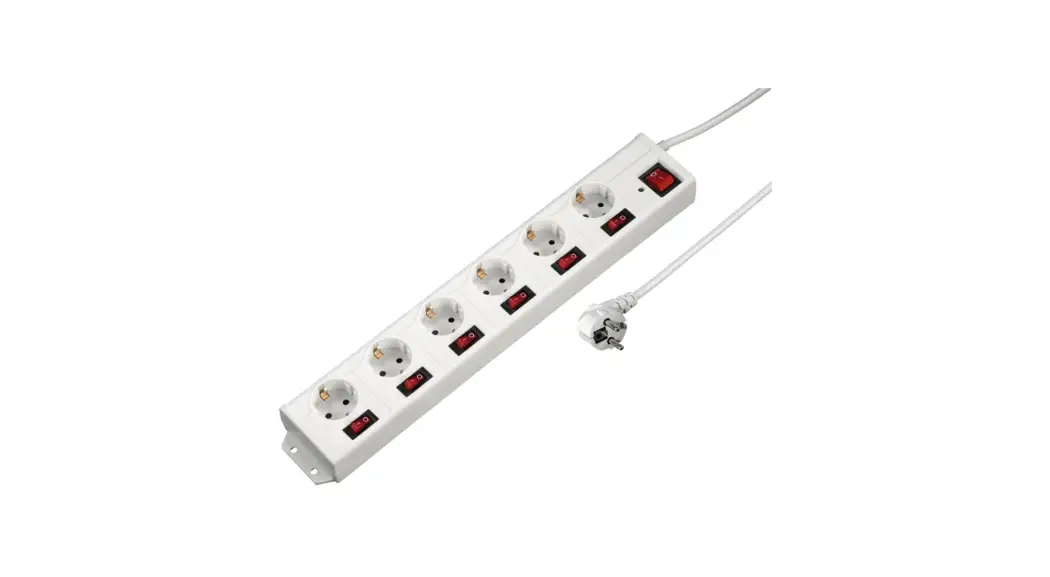 Hama 00137239 Power Strip Instruction Manual