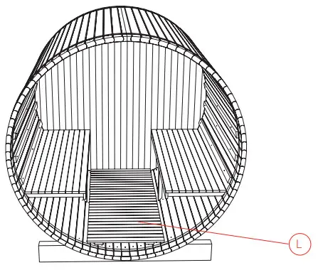 BARRELS No 63 Steam Sauna Bath - STEP 9