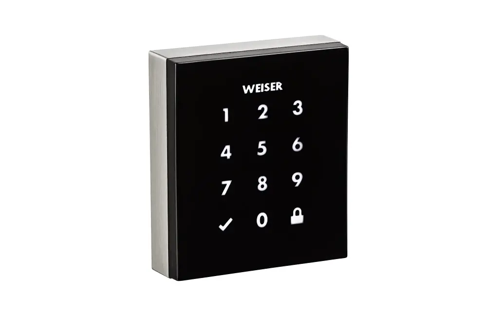 Weiser Obsidian Touchscreen Electronic Deadbolt Ged2350 Manual