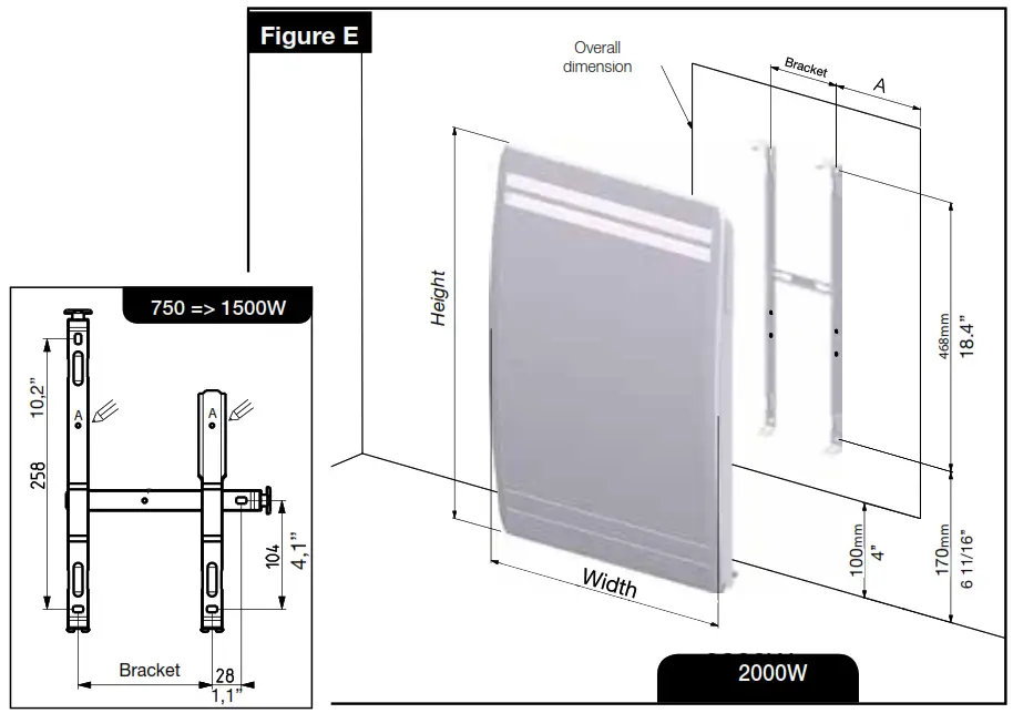 CONVECTAIR 7315 750W Convection Heater - Figure 4