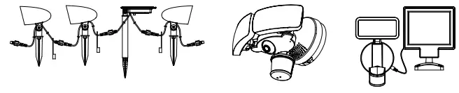 Harbor Breeze RM20Ma-F15C-BK-2 2-CT 15 Lumen Solar Path Lights 2