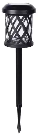 Harbor Breeze RM20Ma-F15C-BK-2 2-CT 15 Lumen Solar Path Lights