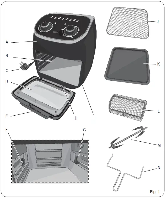 Ariete-4619-Air-Fryer-Oven-fig-1