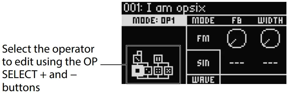 KORG Opsix Altered FM Synthesizer -buttong