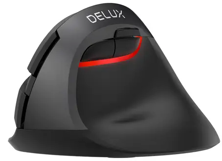 DELUX M618mini Wireless Vertical Mouse