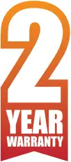 2 Year Warranty