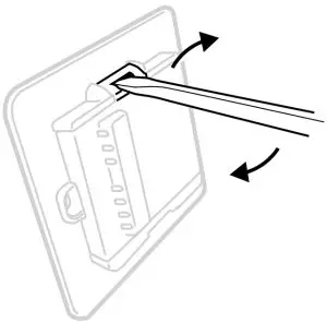 Install the T6 thermostat