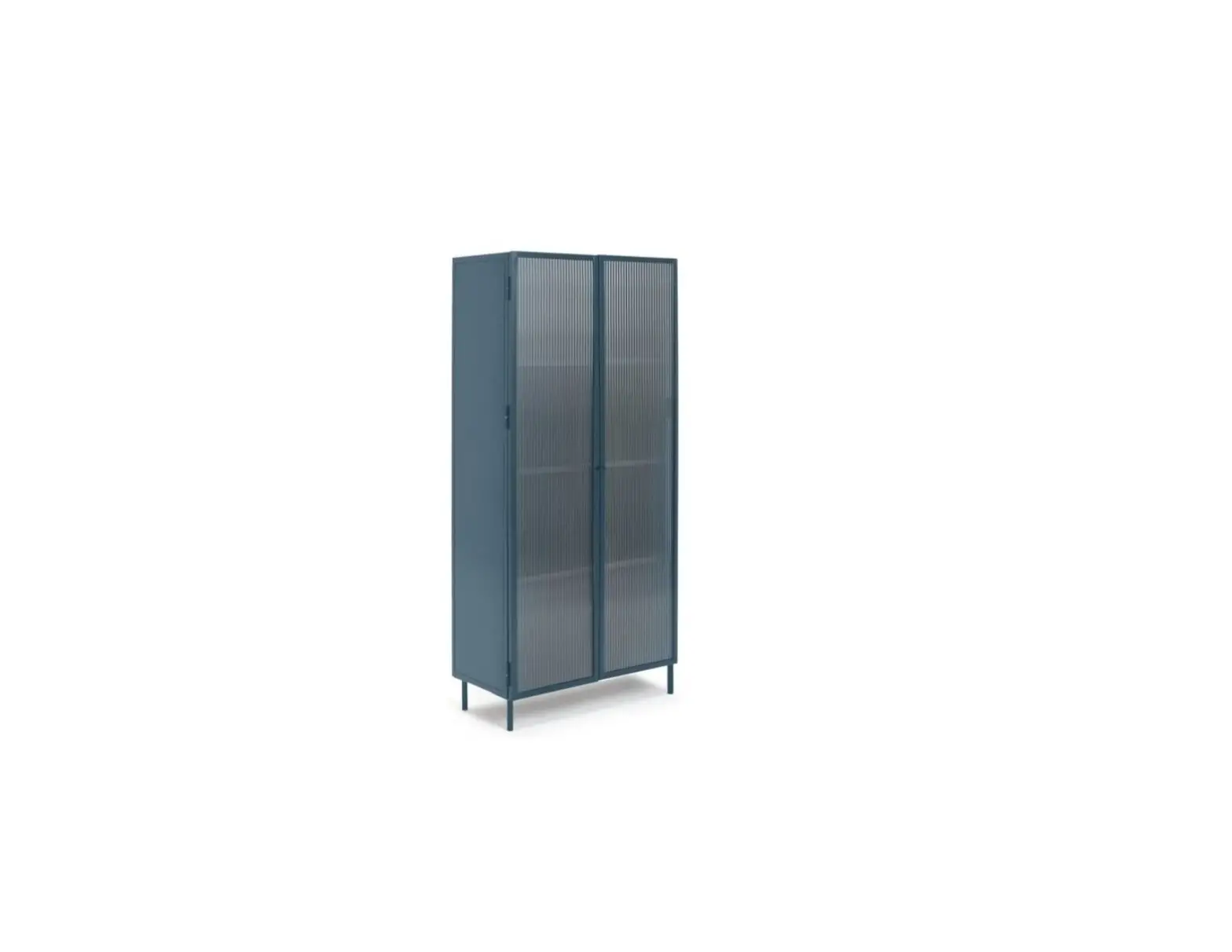 Habitat Morillo 2 Door Glass Display Cabinet Blue Instruction Manual