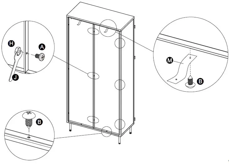 Habitat-Morillo-2-Door-Glass-Display-Cabinet-Blue-fig 13