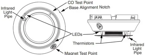 Mircom MIX-FC351AP Advanced Protocol Multi-Criteria CO and Smoke Sensor-fig4