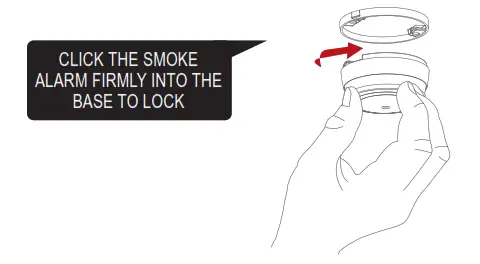 CAVIUS 2106 Optical Smoke Alarm Device - SMOKE ALARM2