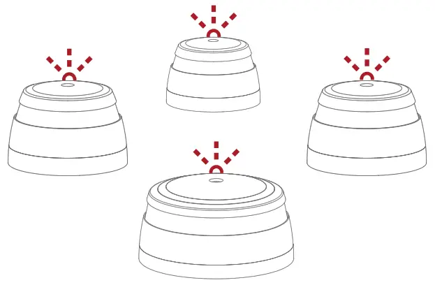 CAVIUS 2106 Optical Smoke Alarm Device - button2