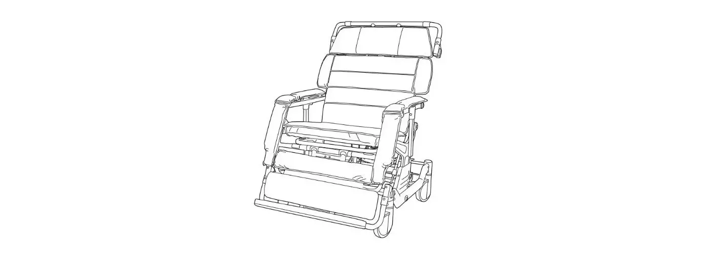 Human Care B1041-ts-gel Barton I-400 Convertible Chair Owner's Manual