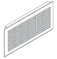 norcool 60000005 Drawer Fridge with Refrigerator - Air grid