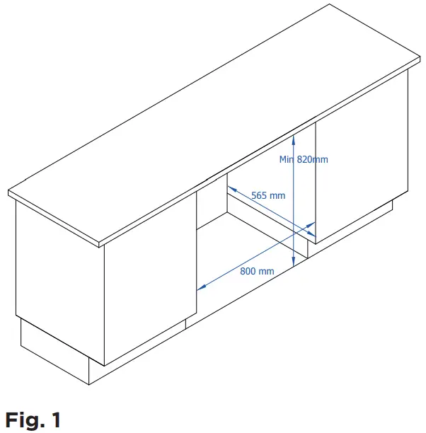 norcool 60000005 Drawer Fridge with Refrigerator - Figure 1