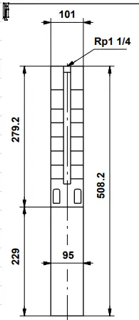GRUNDFOS SP3A-6 Electric Deep Well Pump - Fig 3