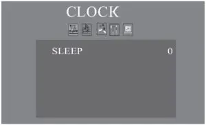 MENU OPERATION INSTRUCTION