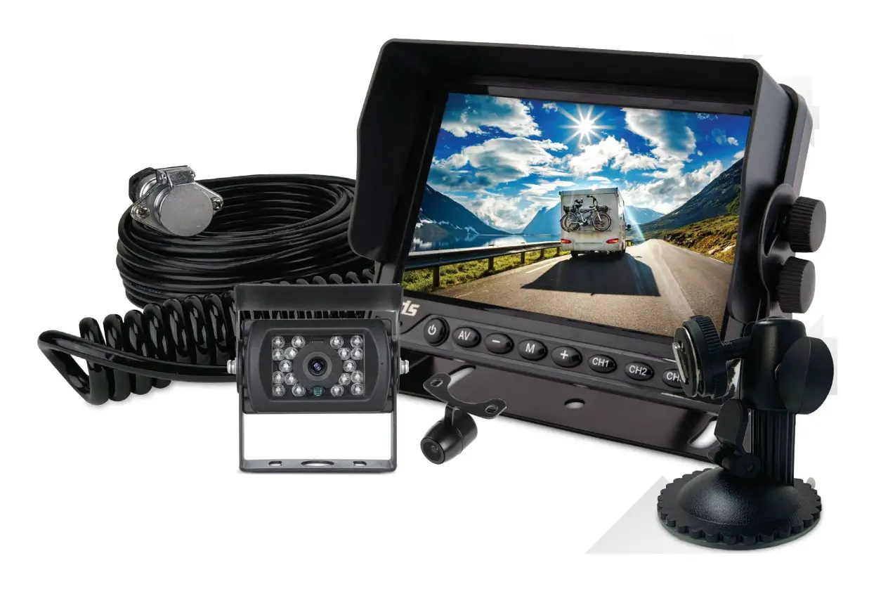 Axis Js5020ck 5” Caravan Camera Kit Instruction Manual