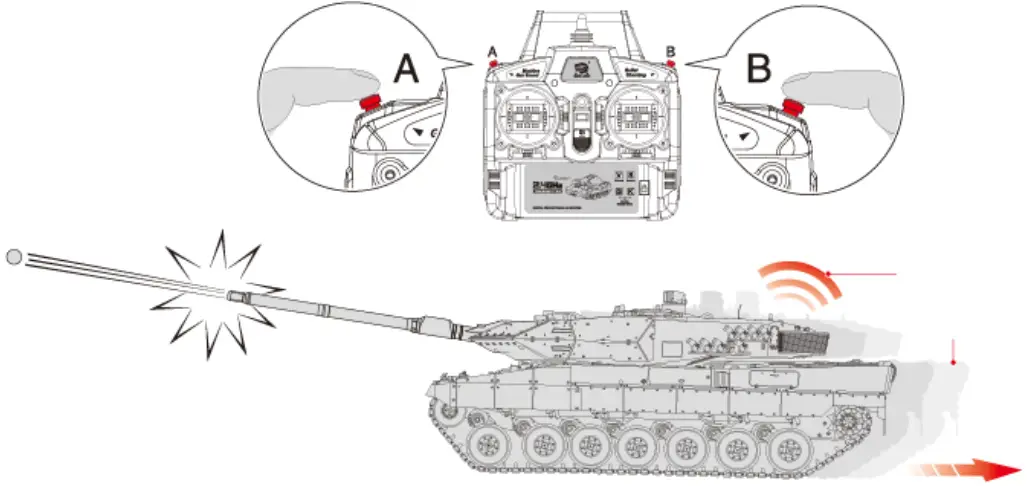 AMEWi TK 7 0 Professional Line IR BB - BB Schooting function