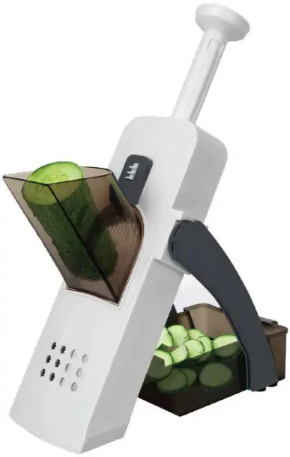 OVELA OVSAFSLCERA Safe Slice Mandoline Slicer