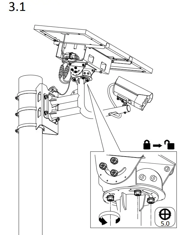 HIKVISION Solar Network Camera- Installation 3-1