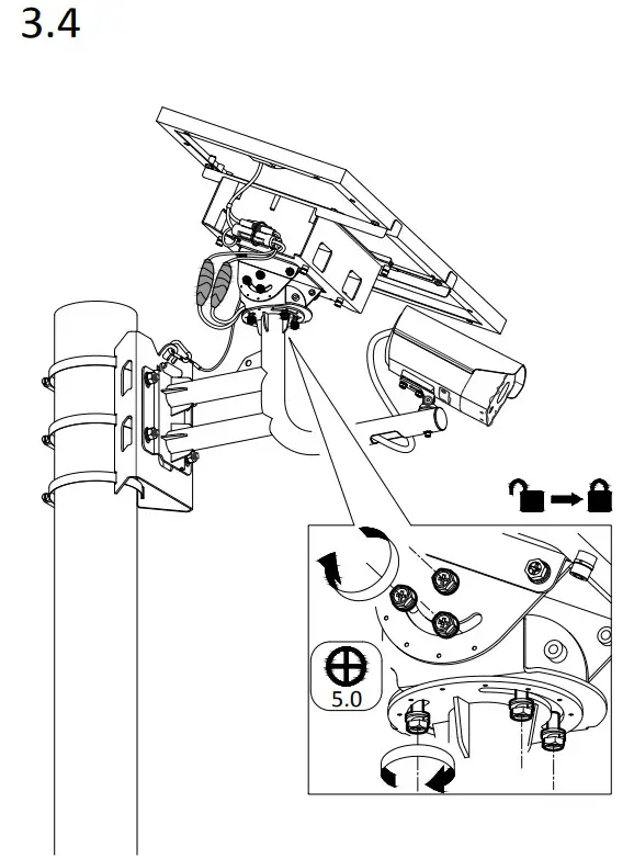 HIKVISION Solar Network Camera- Installation 3-4