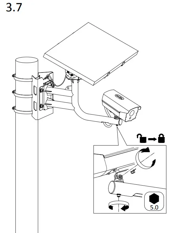 HIKVISION Solar Network Camera- Installation 3-7