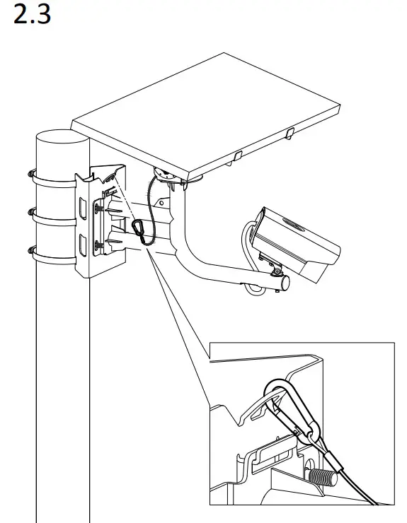 HIKVISION Solar Network Camera- Installation2-3