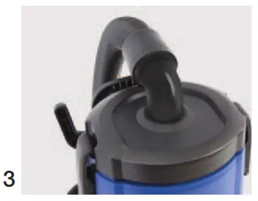 Powr-Flite BP4S-1 Series Corded Backpack Vacuum Cleaner - OPERATING INSTRUCTIONS 3