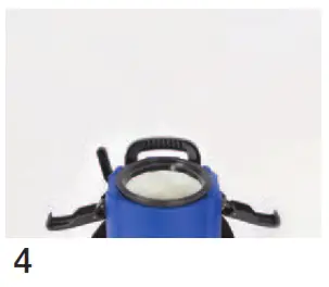 Powr-Flite BP4S-1 Series Corded Backpack Vacuum Cleaner - Preparing To Vacuum 4