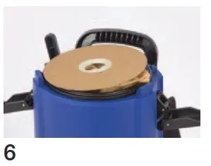 Powr-Flite BP4S-1 Series Corded Backpack Vacuum Cleaner - Preparing To Vacuum 6