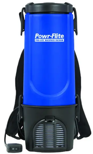 Powr-Flite BP4S-1 Series Corded Backpack Vacuum Cleaner