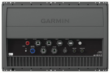 GARMIN GPSMAP 8622 MFD Marine Chartplotter - Connector View
