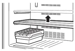 MITSUBISHI ELECTRIC MR-FX389EP 389L Top Mount Fridge - Sliding Case 2