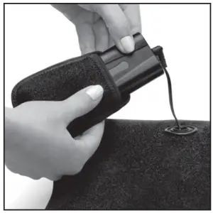 Homedics SP-195HJ Cordless Body Wrap with Vibration and Heat Instruction Manual and Warranty Information