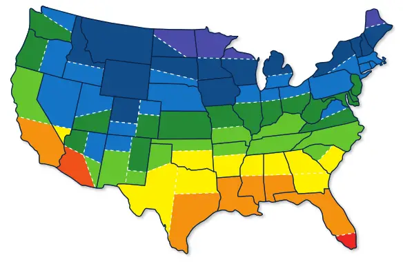 Ecosmart Tankless Water Heater - map