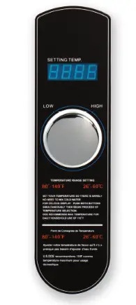 Ecosmart Tankless Water Heater - remote