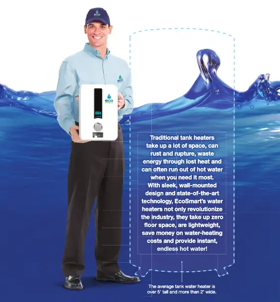 Ecosmart Tankless Water Heater - tecnology