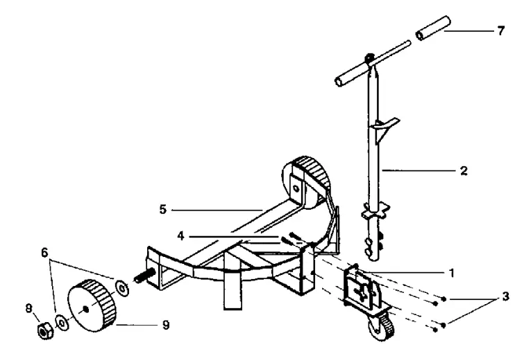 SEALEY TP13 Drum and Barrel Trolley - pat