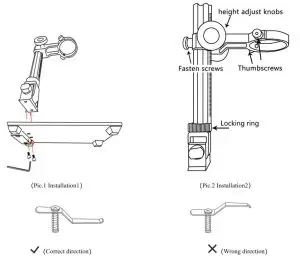 GOTRONIK Digital Microscope AD208-- Installation
