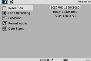 GOTRONIK Digital Microscope AD208-- Video Menu