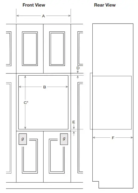 JENNAIR JJW6024HL 60cm Small Built- Front