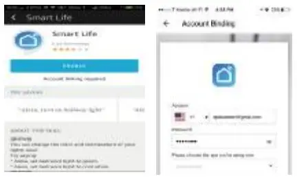 Nexxt Solutions NHA-G100 Smart Projector User Manual - Enable Smart Life Smart Skill then sign in your smart life account to complete your account set up