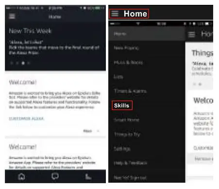 Nexxt Solutions NHA-G100 Smart Projector User Manual - In the upper left corner of Home Page