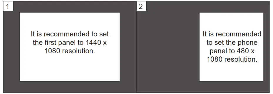 VIOTEK RFI25CBA 25 Inch Extreme Gaming Monitor - PBP Phone Mode