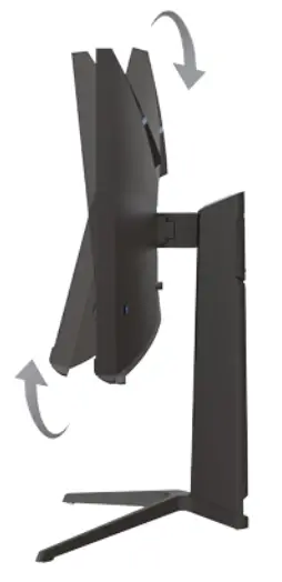 VIOTEK RFI25CBA 25 Inch Extreme Gaming Monitor - Tilt